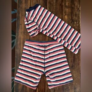 Crewcuts Size 10 Striped Pajama Short Set